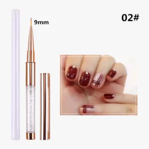 Pinceau ligne fine double