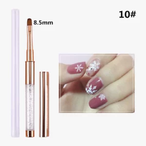 Pinceau Gel oval double