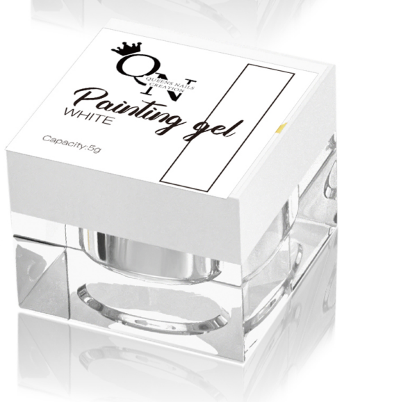 Gel paint white